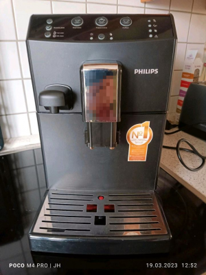Philips HD 8829 Kaffee/Cappuccino Vollautomat/Keramikmahlwerk